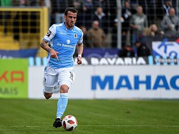Nico Karger spielte elf Jahre lang für den TSV 1860 München in der 2., 3. und Regionalliga. Zur Saison 2020/21 wechselte er in die Regionalliga Südwest zum Aufstiegsaspiranten SV Elversberg. Foto: imago, Sven Leifer