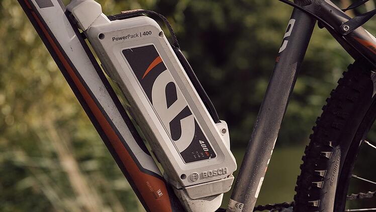 Sollte besonders vorsichtig behandelt werden: Der E-Bike Akku.