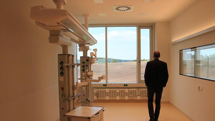 Ein Zimmer auf der Intensivstation.