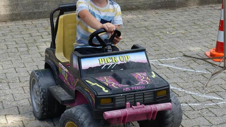 Beim Marktleugaster Straßenfest war viel geboten. Foto: Klaus-Peter Wulf