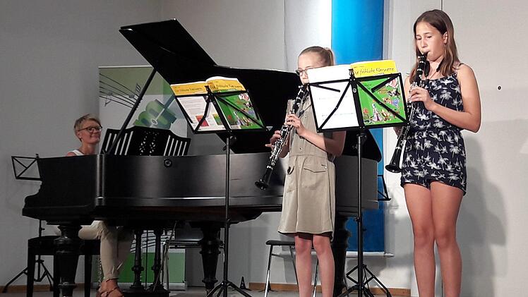 Ein Kammermusikabend der Musikschule Münnerstadt fand innerhalb der  Kulturreihe Saale-Musicum statt. Foto: Hartmut Hessel