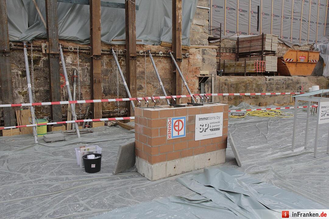 Forchheim: Brauhaus Grundsteinlegung