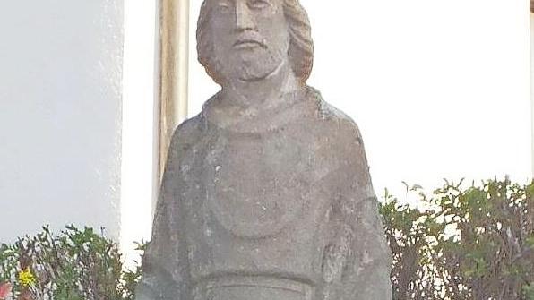 Die Josefsstatue in der Damaschkestraße in Herzogenaurach