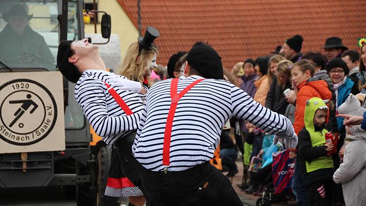 Faschingszug in Steinach. Foto: Benedikt Borst