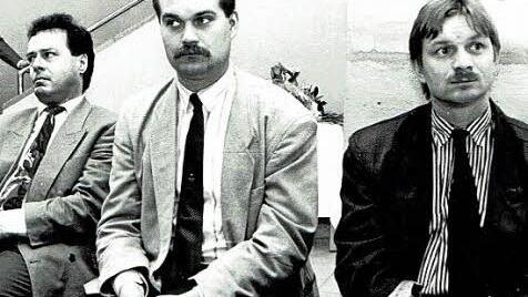 Aus den 1980er Jahren: die beiden Jungredakteure Ralf Kestel und Klaus Schmitt und der damalige (mittlerweile leider schon verstorbene) Leiter der Feuilleton-Redaktion, Winfried Schleyer (von rechts), bei einer internen Veranstaltung in Bamberg  Fotos: Archiv