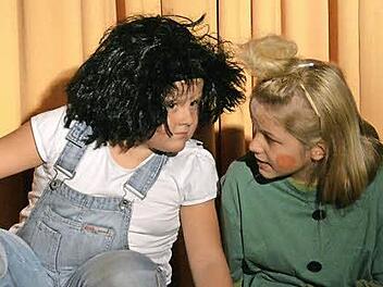 Max und Moritz in Form der Snigmäuse. Foto: Björn Hein