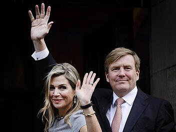 Das niederländische Könisgpaar König Willem-Alexander und Königin Máxima kommt nach Nürnberg. Foto: Remko De Waal, dpa