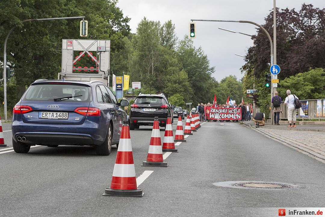 Demonstration gegen Rechts in Zirndorf