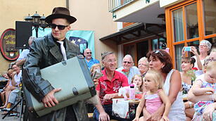 Modenschau im Freihof