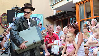 Modenschau im Freihof