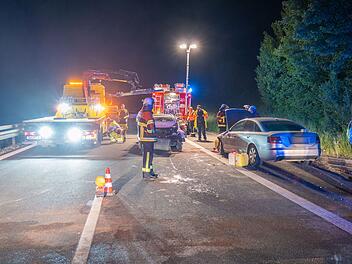 Unfall nach Ausweichmanöver auf A70 im Kreis Bamberg