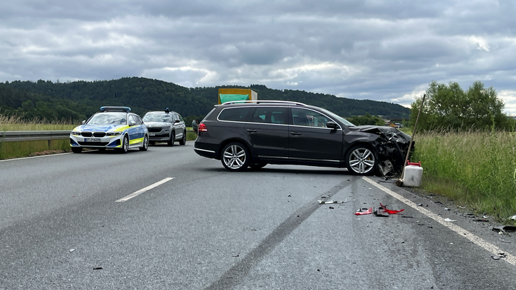 Verkehrsunfall auf der B303