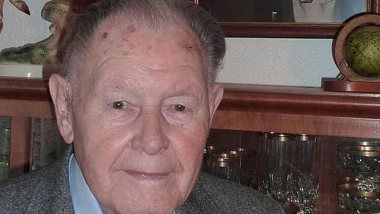 Rudi Daum wird am 7. Januar 90 Jahre alt. Foto: Gerd Fleischmann