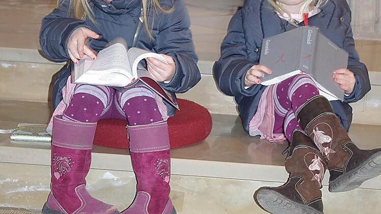 Die jüngsten Gottesdienstbesucher