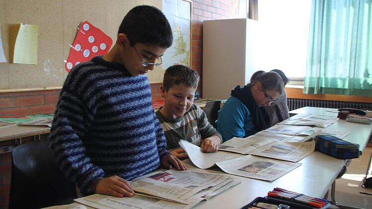 "Klartext!" in der Mittelschule Marktleugast Foto: Dagmar Besand