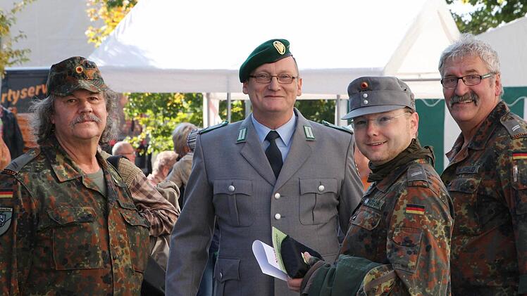 Reservisten aus den Landkreisen Coburg und Sonneberg waren gemeinsam unterwegs.