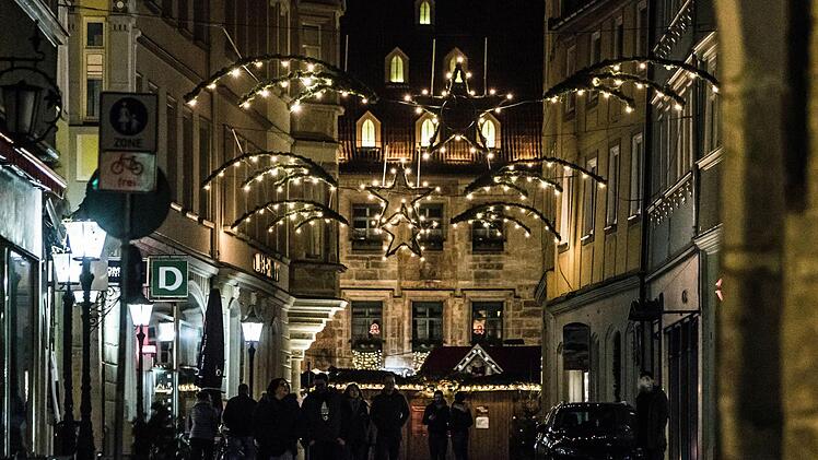 Adventsbeleuchtung Coburg: JudengasseFoto: Jochen Berger