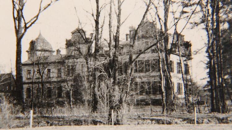 Schloss Oberau in den frühen 1940er-JahrenAlbum von Günter Wieske