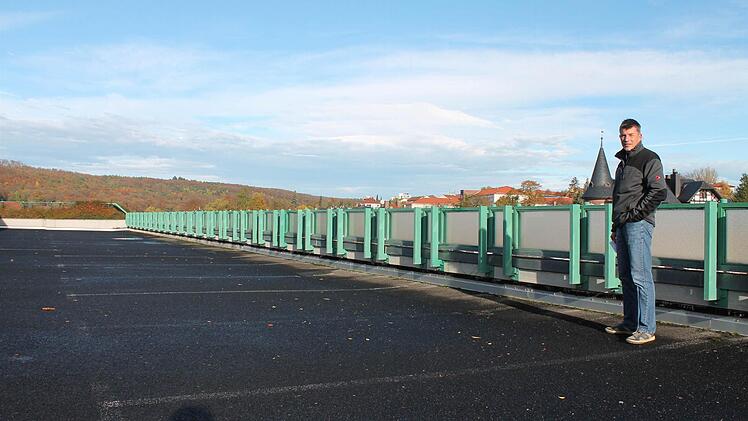 Die obersten Parkdecks im "Parkhaus Zentrum" sind selten ausgelastet.