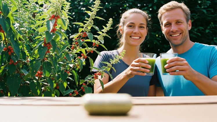 Die aus Indien stammende Heilpflanze Ashwagandha ist besonders beliebt für ihre möglichen positiven Effekte auf die geistige Balance. Sie kann als Pulver in Smoothies gemischt oder als Kapsel eingenommen werden.