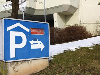 Das Parkhaus am Klinikum bleibt weiter ein Thema. Foto: Archiv