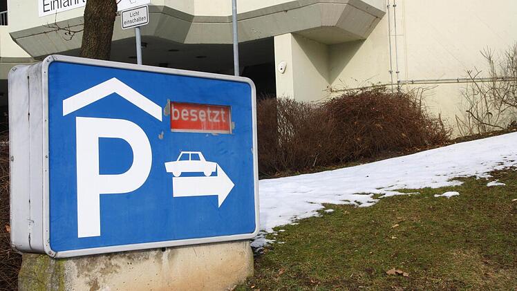 Das Parkhaus am Klinikum bleibt weiter ein Thema. Foto: Archiv