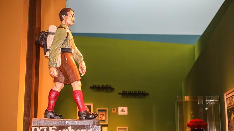 Aus der Ausstellung "Wanderland"  im Germanischen Nationalmuseum Nürnberg. Foto: Barbara Herbst