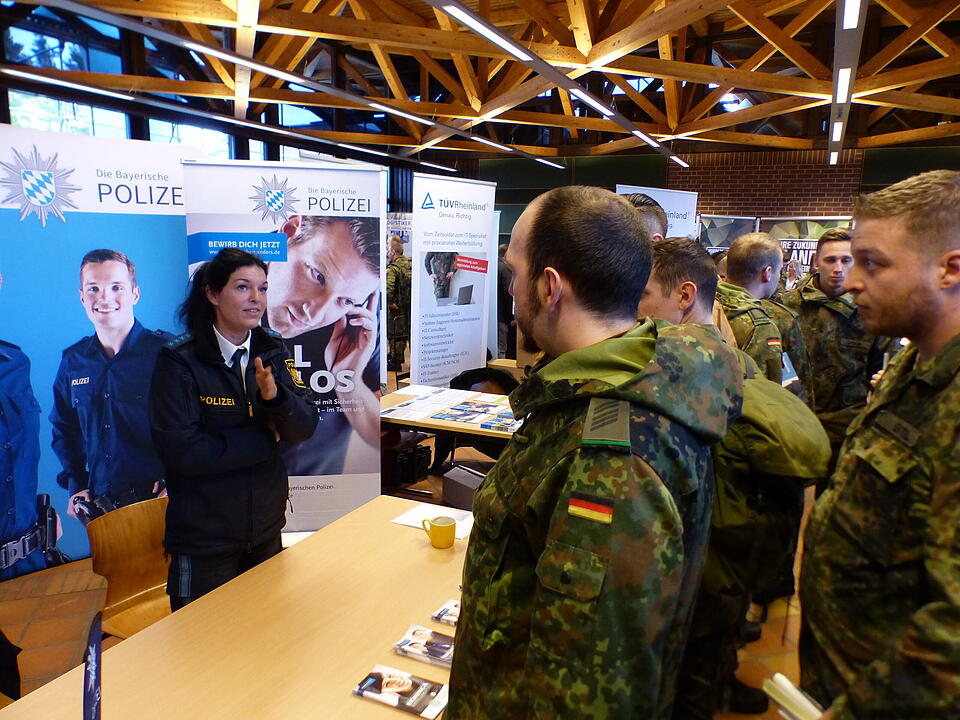 Jobmesse der Bundeswehr