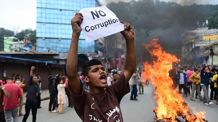 Proteste in Nepal