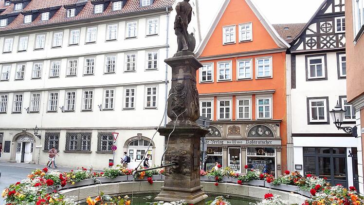 Rückertbrunnen (Steingasse/Ecke Grafengasse) Foto: Jochen Berger