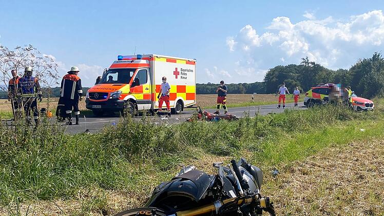 Landkreis Ha&szlig;berge: Eine Unfall-Serie forderte am Wochenende die Rettungskr&auml;fte.
