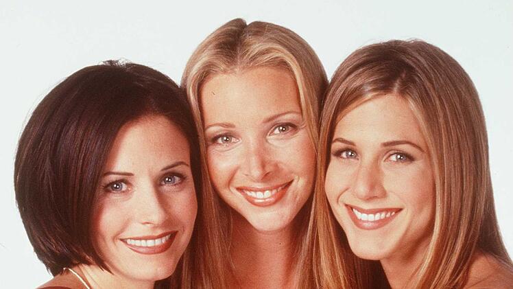 Feierten in den 90er-Jahren Serien-Erfolge, ehe das Publikum "&uuml;bers&auml;ttigt" war, von links: Courteney Cox, Lisa Kudrow und Jennifer Aniston in "Friends".