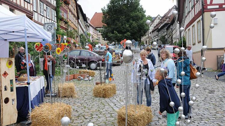 Ein verschiedenartiges Angebot gab es auf dem Erlebnismarkt in Königsberg am Feiertag "Mariä Himmelfahrt"