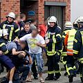 Die Gewalt gegen Rettungskräfte nimmt zu - doch nicht überall gleich stark. Wo sind die Schwerpunkte - und was die Gründe?  Symbolfoto:  Theo Bick, dpa