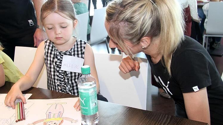 Auch Kathy Hendrich engagierte sich als Patin. Foto: Richard Sänger