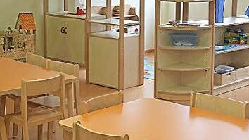 Blick in die umgebaute Kindertagesstätte