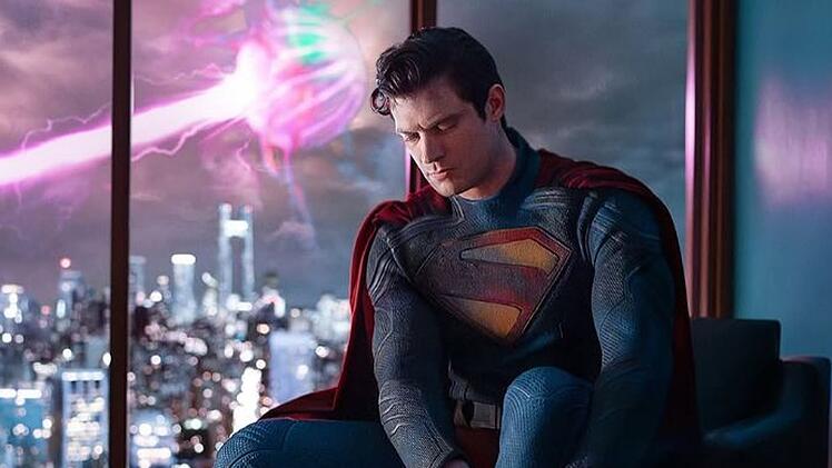 "Superman" ist die erste große Hauptrolle von David Corenswet.