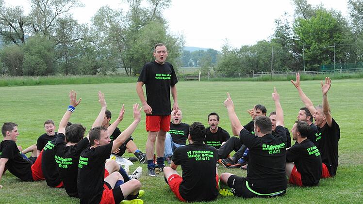 Der SV Pfaffenhausen ist Meister in der B-Klasse Rhön 2. Foto: Hopf