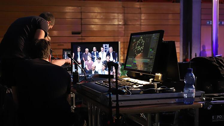 Die Fernsehsendung "Jetzt red i" war zu Gast in Kronach. Foto: Marian Hamacher