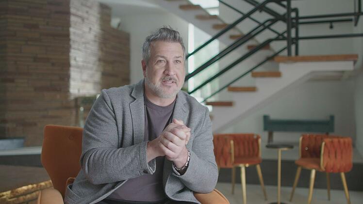 Joey Fatone war als Mitglied von 'NSYNC K&ouml;nig der Boybands, bis sein Band-Kumpel Justin Timberlake andere Pl&auml;ne hatte.