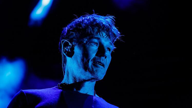 a-ha-Sänger Morten Harket beim Konzert in Coburg.Foto: Matthias Hoch