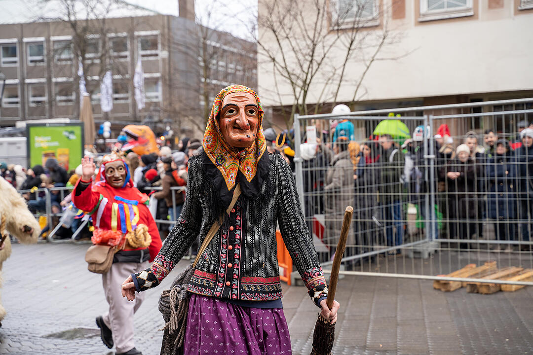 Der traditionelle Umzug zog ca. 70.000 Faschingsfreunde an.