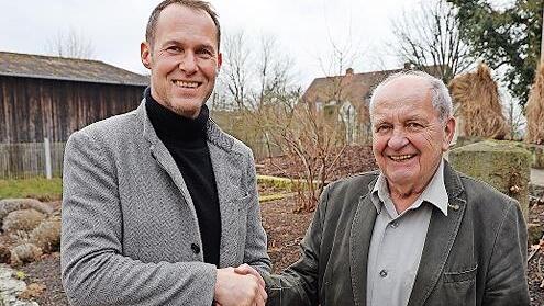 ArgeOF-Vorsitzender Andreas Ritter (links) und Ehrenmitglied Joseph Zenk (rechts)