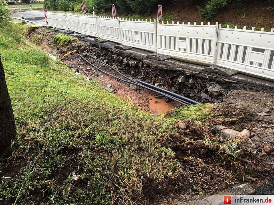 Schweres Unwetter im Kreis Kronach