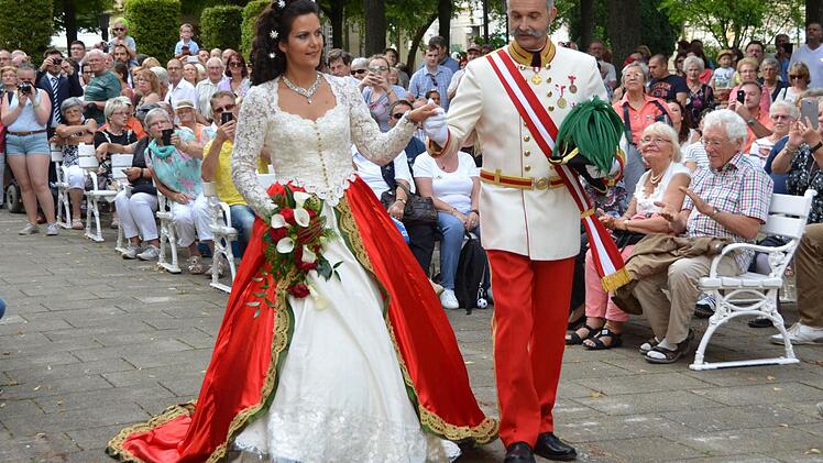 Kaiser Franz Josef von Österreich mit Kaiserin Elisabeth (Sisi)  Foto: Peter Rauch