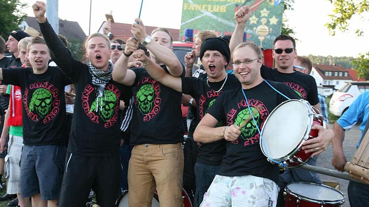 Die Fans vom Hinterdorf machten so richtig Stimmung.  Foto: Galster
