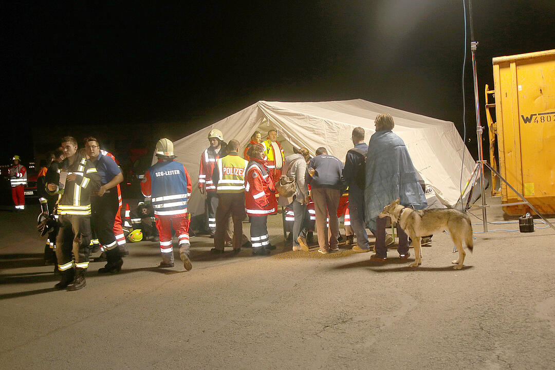 Rödental: Großbrand in Recycling-Betrieb
