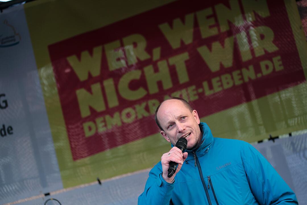 Fest der Demokratie, III. Weg und Anti-Nazi-Demonstrationen in Bamberg