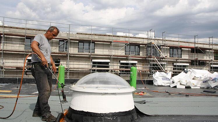 Eindrücke von der Baustelle Haus Waldenfels. Foto: Ralf Ruppert