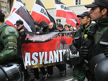 Die Ankündigung der Partei "Die Rechte", ein Seminar im "Großraum Coburg" zu veranstalten, weckt die Aufmerksamkeit des Bündnisses "Coburg ist bunt". Foto: Barbara Herbst